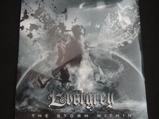 Evergrey " The Storm Within " 2xlp.  Limited Edition White Vinyl.  Rare