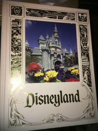 Disneyland The First Thirty Five 35 Years Hardcover Book Walt Disney Book 1989
