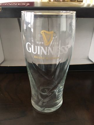Official Guinness Gravity Glasses Four Pack 20oz Each