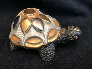 Vintage De Rosa Rinconada Uruguay Potterty Galapagos Turtle,  Hand Painted 733