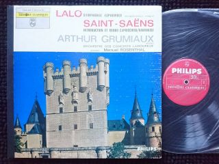 Philips 835 184 Ly Stereo - Lalo Symphony Espagnole Havanaise Arthur Grumiaux Nm