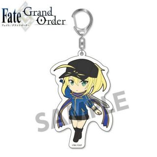 Pic - Lil Fate/grand Order Trading Acrylic Keychain Assassin Mysterious Heroine X