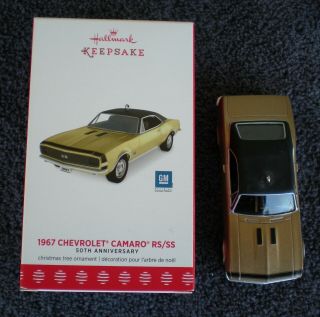 Hallmark Keepsake 1967 Chevrolet Camero Rs/ss 50th Anniversary