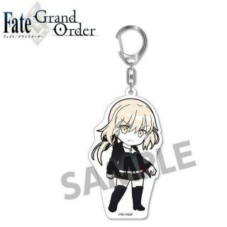 Pic - Lil Fate/grand Order Trading Acrylic Keychain Saber Altria Alter Casual Ver