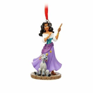 Disney 2019 Esmeralda The Hunchback Of Notre Dame Christmas Sketchbook Ornament