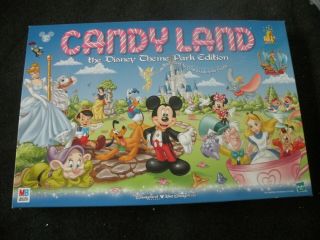 Candyland Disney Theme Park Edition Board Game Complete