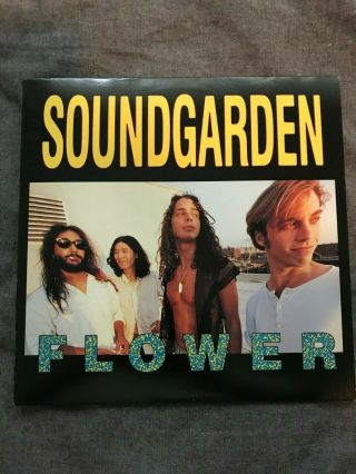 Soundgarden Flower 10 " Purple Sst Dinosaur Jr Nirvana Grunge Punk Pearl Jam Tool