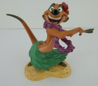 Wdcc From The Disney Movie The Lion King Timon Luau No Or Box 377