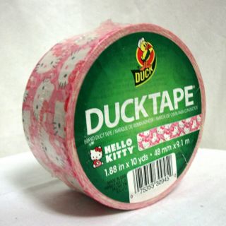 Limited Edition 2011 Sanrio Hello Kitty Duck Tape Duct 1.  88 " X 10 Yards