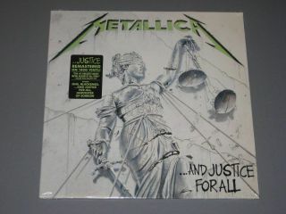 Metallica And Justice For All (remastered) 180g 2lp Vinyl