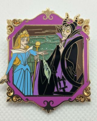 Disney Japan Mickey & Pals Pin Sleeping Beauty Maleficent And Aurora Le 1000