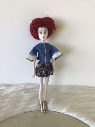 Disney Iracebeth Red Queen Doll Through The Looking Glass Alice In Wonderland