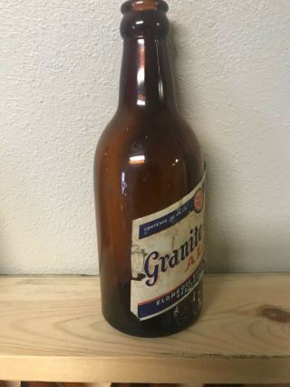 Scarce IRTP Granite State Ale bottle: Eldredge Brewing Co,  Inc,  Portsmouth,  NH 2