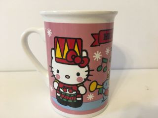 Hello Kitty Christmas Nutcracker Holiday Ceramic Mug Sanrio 2013 Snow Mugmania 3
