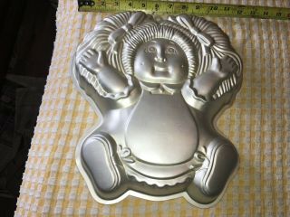 Vintage Wilton Cabbage Patch Kids Cake Pan Mold Doll Shape 1984 2105 - 1984 Party