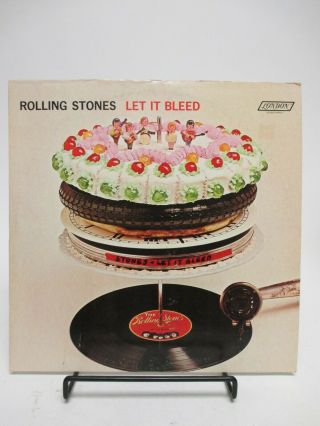 " Let It Bleed " Rolling Stones Lp 1969 London Records Nps - 4 Usa Vinyl Sterling
