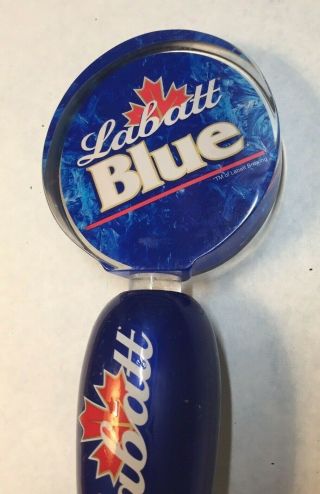 Imported Labatt Blue Beer Acrylic & Wood 9 