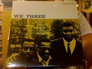 Roy Haynes Phineas Newborn Paul Chambers We Three Lp Vinyl Re Reissue