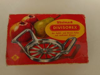 Vintage Westmark Divisorex Apple Pear Slicer Aluminum Body Stainless Blades