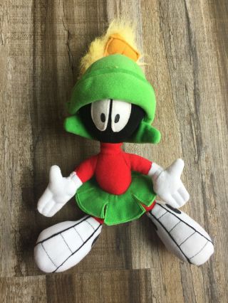 Marvin The Martian Plush Stuffed Toy 12 " Nanco 2001 Looney Tunes Warner Bros
