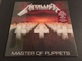 Metallica ‎– Master Of Puppets - 12 " Vinyl Lp