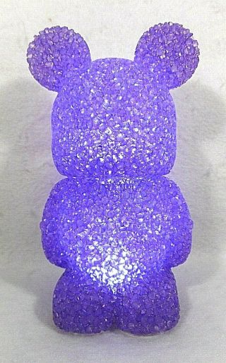 Disney Vinylmation Purple Mickey Mouse Figure - Lights Up