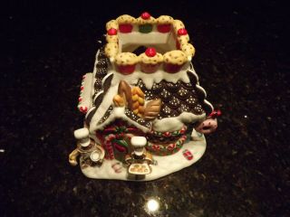 Partylite Bakery Gingerbread Village 2 Christmas Holiday P8199