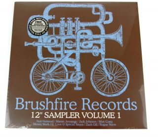 Brushfire Records 12 " Sampler Vol.  1 - Lp Jack Johnson,  G.  Love,  Rogue