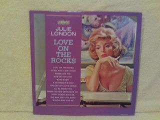 Julie London - Love On The Rocks - 1963 Lp Liberty Lrp - 3249 Mono,
