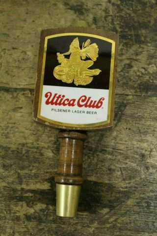 Vintage Utica Club Beer Tap Handle Bar 27