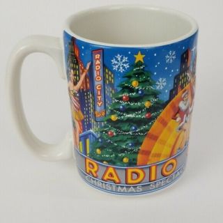 Radio City Music Hall Christmas Spectacular The Rockettes Ceramic Mug 4.  5 " H
