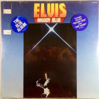 Elvis Presley - Moody Blue (vinyl Lp,  1977,  Rca Afl1 - 2428)