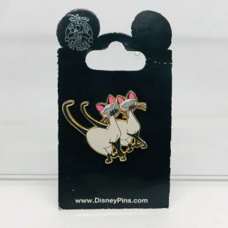 Disney Si And Am - Lady And The Tramp Siamese Cats Pin 35662
