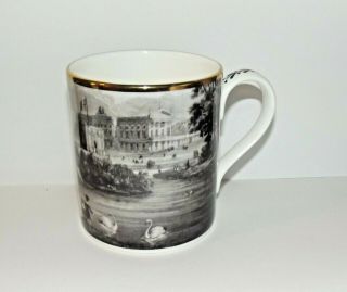 Buckingham Palace Cup Mug Fine Bone China Photo Of East Front 1820 Made England