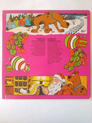 Exciting Christmas Stories Scooby Doo Vinyl Record Album Peter Pan Records 33 2