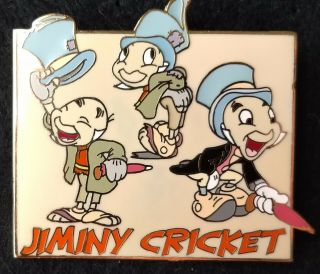 Jiminy Cricket Model Sheet Disney Pin Le1000