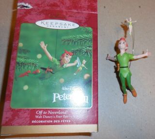 Hallmark Keepsake Ornament Walt Disney Peter Pan 2000