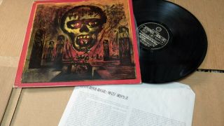 Slayer Seasons In The Abyss 1991 Korea Lp 12 " W/insert 9trk Def American Rp - 2099