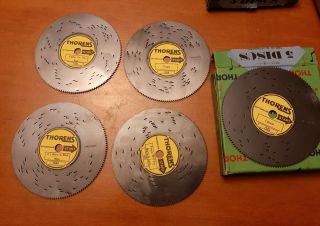 5 Show Tunes For Ad 30 Thorens Music Box Discs Disks Soundtrack Songs