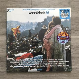 Music From The Soundtrack Woodstock Trifold 3 Lp Set