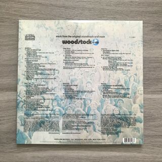 MUSIC FROM THE SOUNDTRACK WOODSTOCK TRIFOLD 3 LP SET 2
