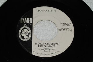 Martha Smith - As I Watch You Walk Away - Cameo 359 - northern soul - DJ - LISTEN 3