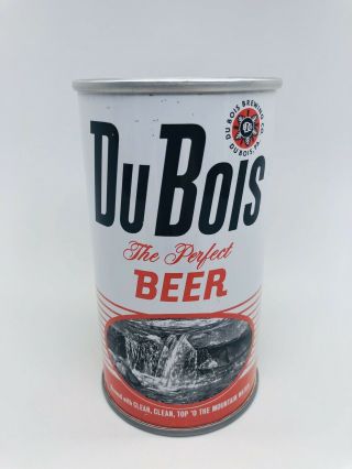 Dubois Beer.  Bottom Opened Zip Tab Beer Can.  Du Bois,  Pennsylvania - Pa