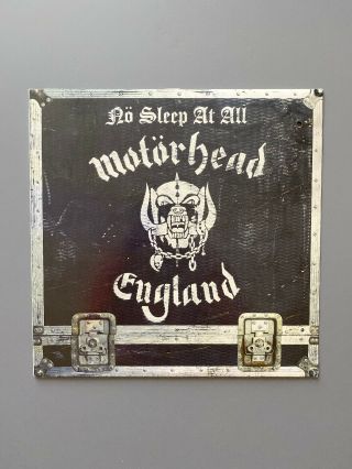 Motorhead No Sleep At All Lp Vinyl Record 1988 Vintage Rock Album