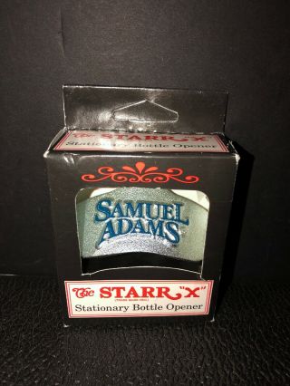 The Starr X Stationary Bottle Opener (nos) Sam Adams