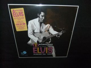 Elvis Presley Live International Hotel 1969 Vinyl 2 Lp Classic Live