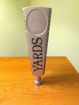 Yards Brawler Yards Brewing Co.  Draft Beer Tap Handle 11 " Collectible Home Bar