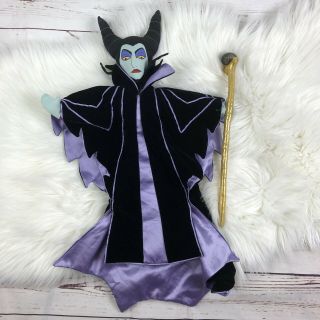 Disney Store Queen Maleficent Stuffed Doll Sleeping Beauty 22 " Plush Toy