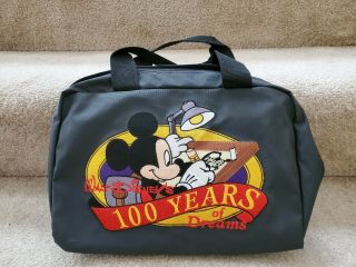 Disney Store Pin Trading Carry Case Bag Binder Walt Disney 