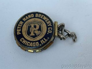 Vintage Peter Hand Brewery Co.  Chicago Bottle Cap Reseal